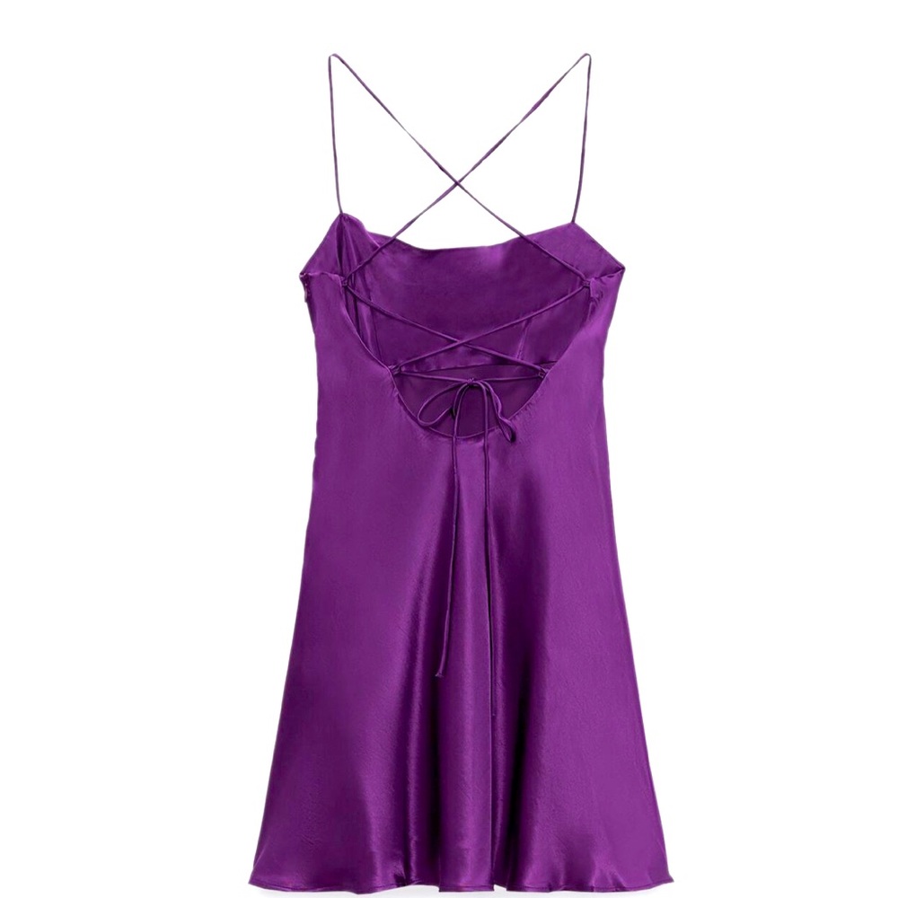 ZARA Satin Dress
